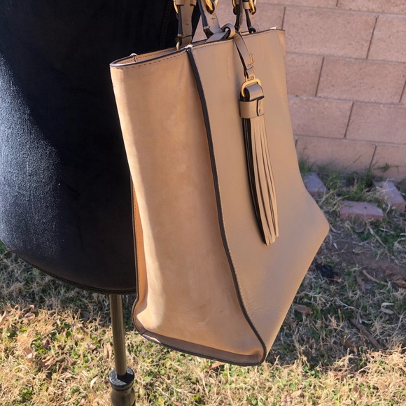 Tory Burch Brooke Leather Tote - Picture 3 of 8